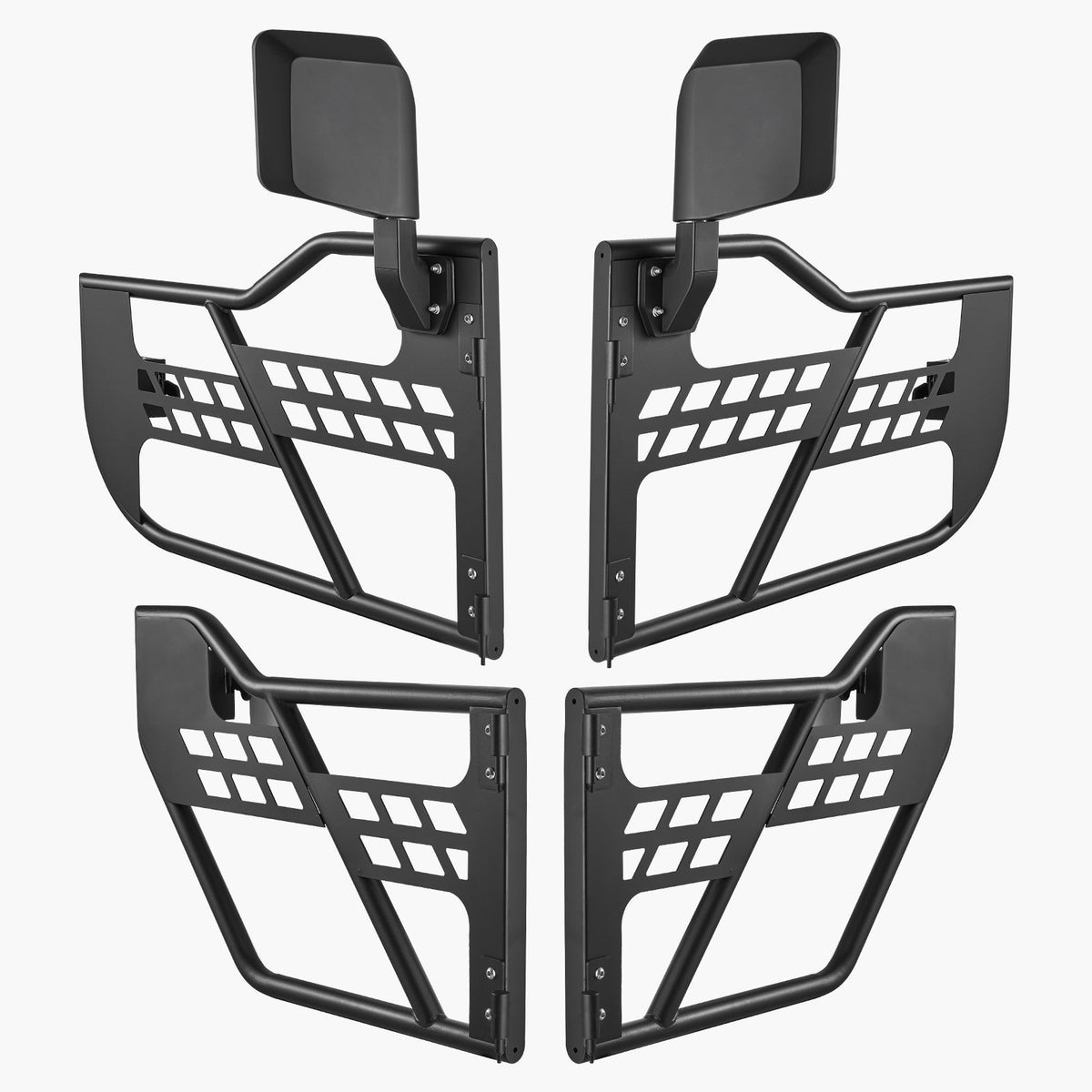 Jeep Tube Doors, 4-Door, Hunting Style Jeep Tubular Door with DOT Certified Rear View Mirrors, Jeep Doors V952-JPCGM4M1824JEOK0NV0