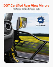 Jeep Tube Doors, 4-Door, Hunting Style Jeep Tubular Door with DOT Certified Rear View Mirrors, Jeep Doors V952-JPCGM4M1824JEOK0NV0