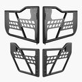Jeep Tube Doors, 4-Door, Hunting Style Jeep Tubular Door with Heavy-Duty Hinges & OE Latch, Jeep Doors with V952-JPCGM4M1824JW26JAV0