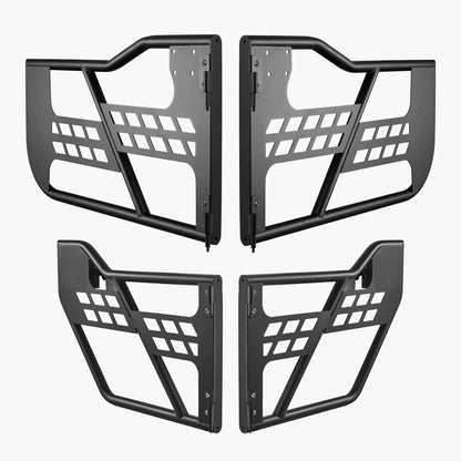 Jeep Tube Doors, 4-Door, Hunting Style Jeep Tubular Door with Heavy-Duty Hinges & OE Latch, Jeep Doors with V952-JPCGM4M1824JW26JAV0