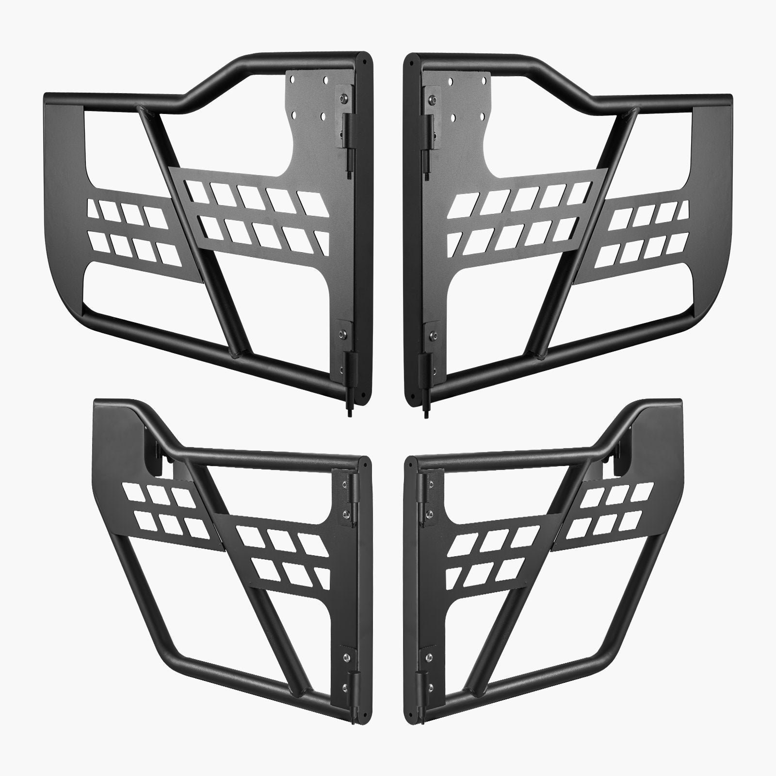 Jeep Tube Doors, 4-Door, Hunting Style Jeep Tubular Door with Heavy-Duty Hinges & OE Latch, Jeep Doors with V952-JPCGM4M1824JW26JAV0