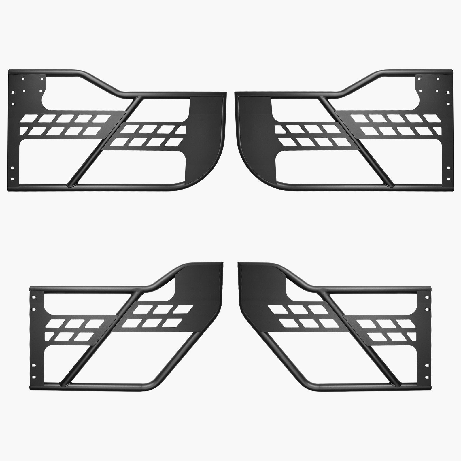Jeep Tube Doors, 4-Door, Hunting Style Jeep Tubular Door with Heavy-Duty Hinges & OE Latch, Jeep Doors with V952-JPCGM4M1824JW26JAV0