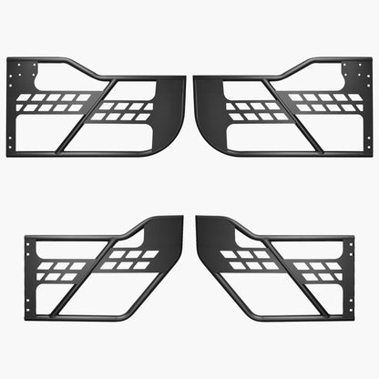 Jeep Tube Doors, 4-Door, Hunting Style Jeep Tubular Door with Heavy-Duty Hinges & OE Latch, Jeep Doors with V952-JPCGM4M1824JW26JAV0