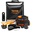 Off-Road Recovery Kit, 7.6 x 914.4 cm, Heavy Duty Winch Recovery Kit with 13608 kg Tow Straps, 20T D-Ring V952-JPJYGJB8J000SBO12V0