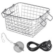 Ultrasonic Cleaner 2L Jewelry Cleaning with Digital Timer Ultrasonic Cleaning Machine for Jewellery Rings V952-JPS-10ACSBQXJ0001V3