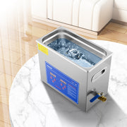 Brand New 6 Liter Stainless Steel Digital Ultrasonic Cleaner w/ Bracket & Drainage System V952-JPS-30ACSBQXJ0001V3