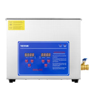 Brand New 6 Liter Stainless Steel Digital Ultrasonic Cleaner w/ Bracket & Drainage System V952-JPS-30ACSBQXJ0001V3
