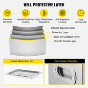 Powerful Stainless Steel 13.5-15 L Liters Ultrasonic Cleaner 360W Digital Heater Timer V952-JPS-60ACSBQXJ0001V3