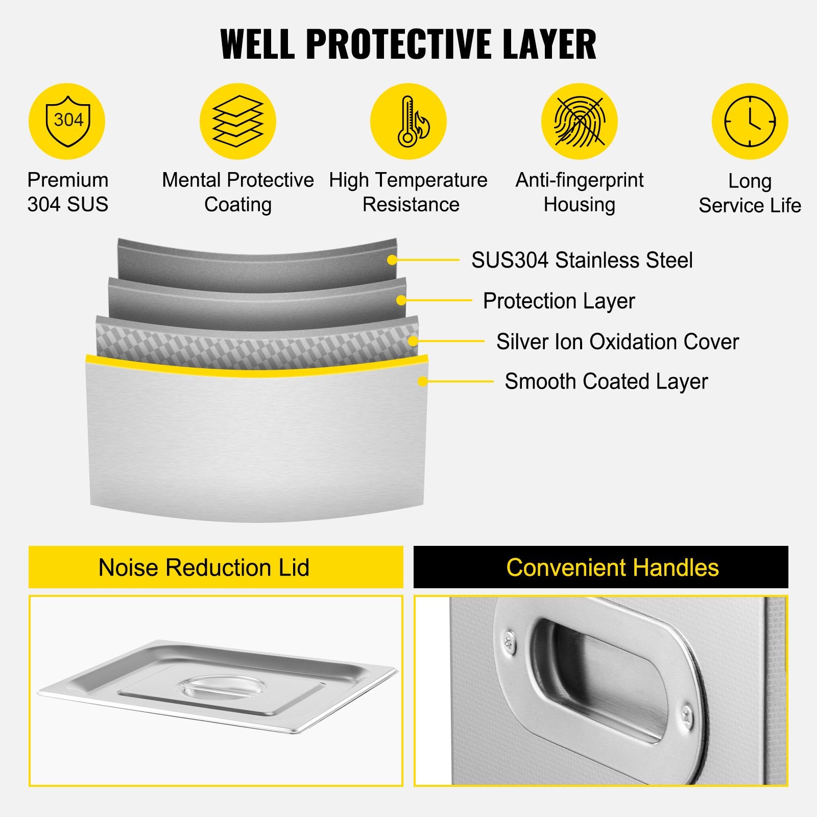 Powerful Stainless Steel 13.5-15 L Liters Ultrasonic Cleaner 360W Digital Heater Timer V952-JPS-60ACSBQXJ0001V3