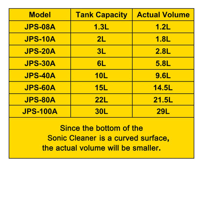Powerful Stainless Steel 13.5-15 L Liters Ultrasonic Cleaner 360W Digital Heater Timer V952-JPS-60ACSBQXJ0001V3