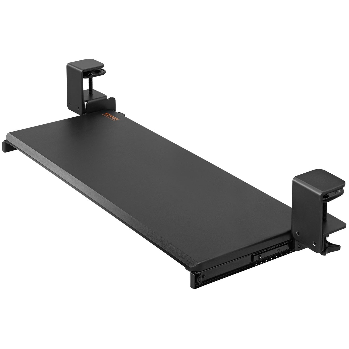 Clamp on Keyboard Tray Under Desk, Desk Keyboard Tray Slide out with Sturdy No-drill C Clamp Mount, Large V952-JPTPMDF00000QA5K5V0