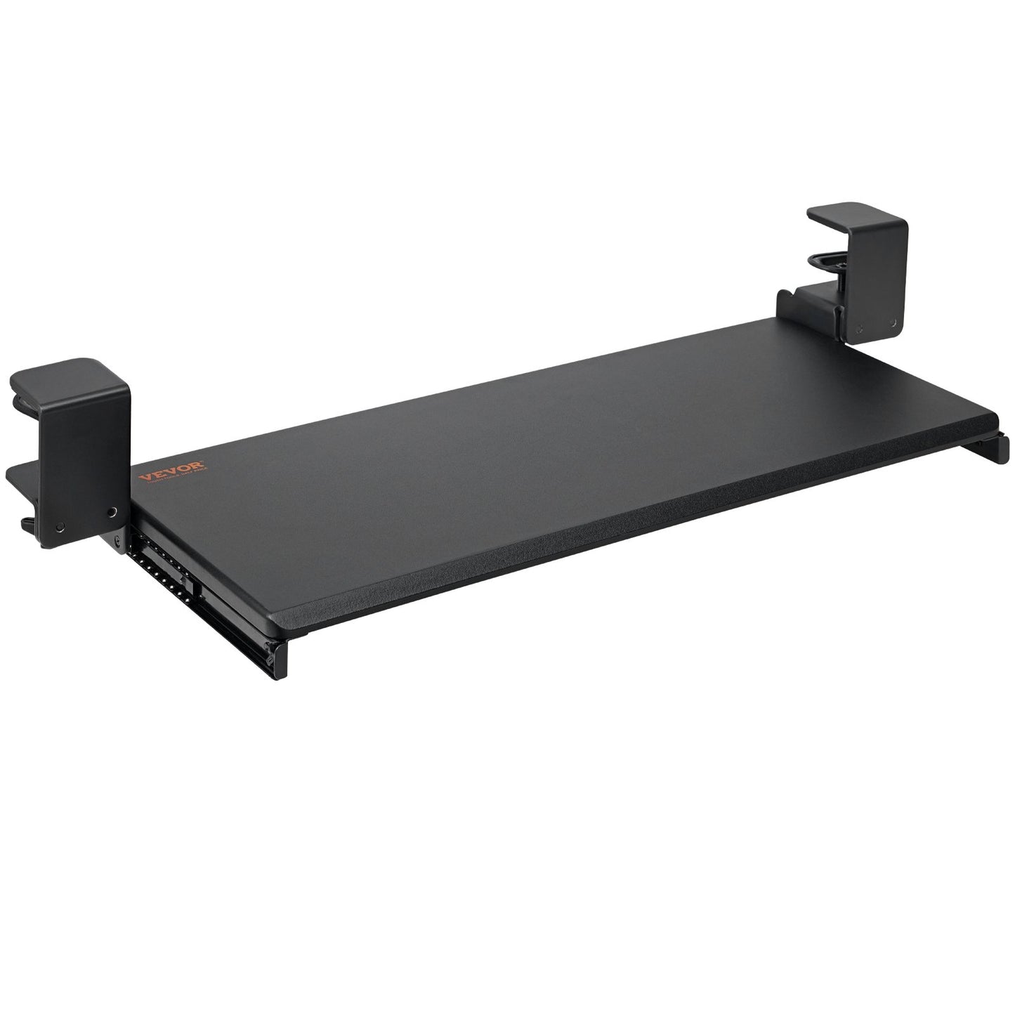 Clamp on Keyboard Tray Under Desk, Desk Keyboard Tray Slide out with Sturdy No-drill C Clamp Mount, Large V952-JPTPMDF00000QA5K5V0