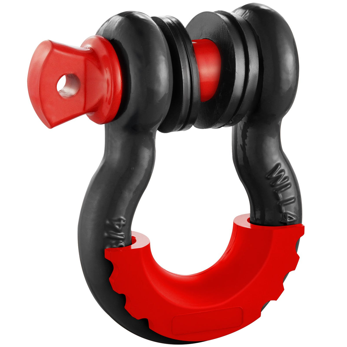 D-Ring Shackle, 2 Pack 19.05 mm Alloy Steel Shackles 28.5 Ton Break Strength with 22 mm Screw Pin, Isolators V952-JPXKHJG34YC4816P1V0