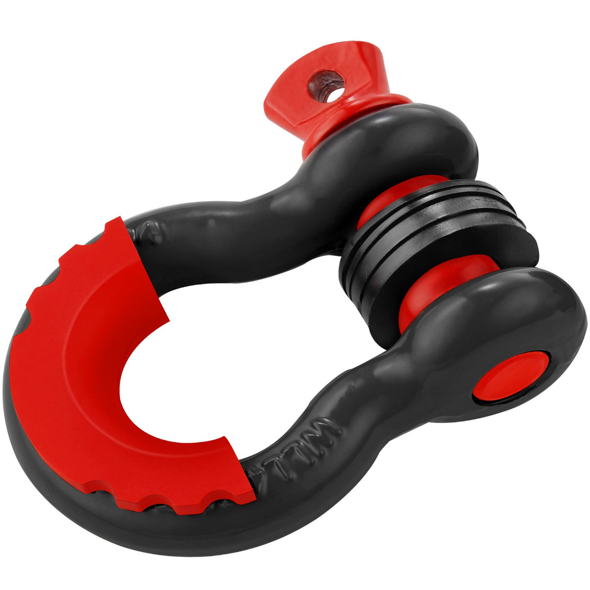 D-Ring Shackle, 2 Pack 19.05 mm Alloy Steel Shackles 28.5 Ton Break Strength with 22 mm Screw Pin, Isolators V952-JPXKHJG34YC4816P1V0