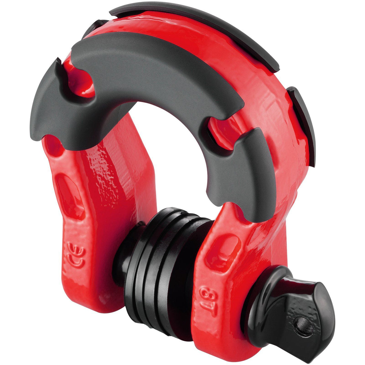 D-Ring Shackle, 2 Pack 19.05 mm Alloy Steel Shackles 30 Ton Break Strength with 22 mm Screw Pin, Isolators & V952-JPXKLSHJG34YTN0H5V0