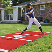Baseball Hitting Mat, 300x116cm Batting Cage Mat, Batters Box Turf Mats, Softball Batting Practice Equipment V952-JQD10YC38YCB26SO1001V0