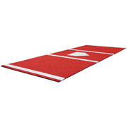 Baseball Hitting Mat, 300x116cm Batting Cage Mat, Batters Box Turf Mats, Softball Batting Practice Equipment V952-JQD10YC38YCB26SO1001V0