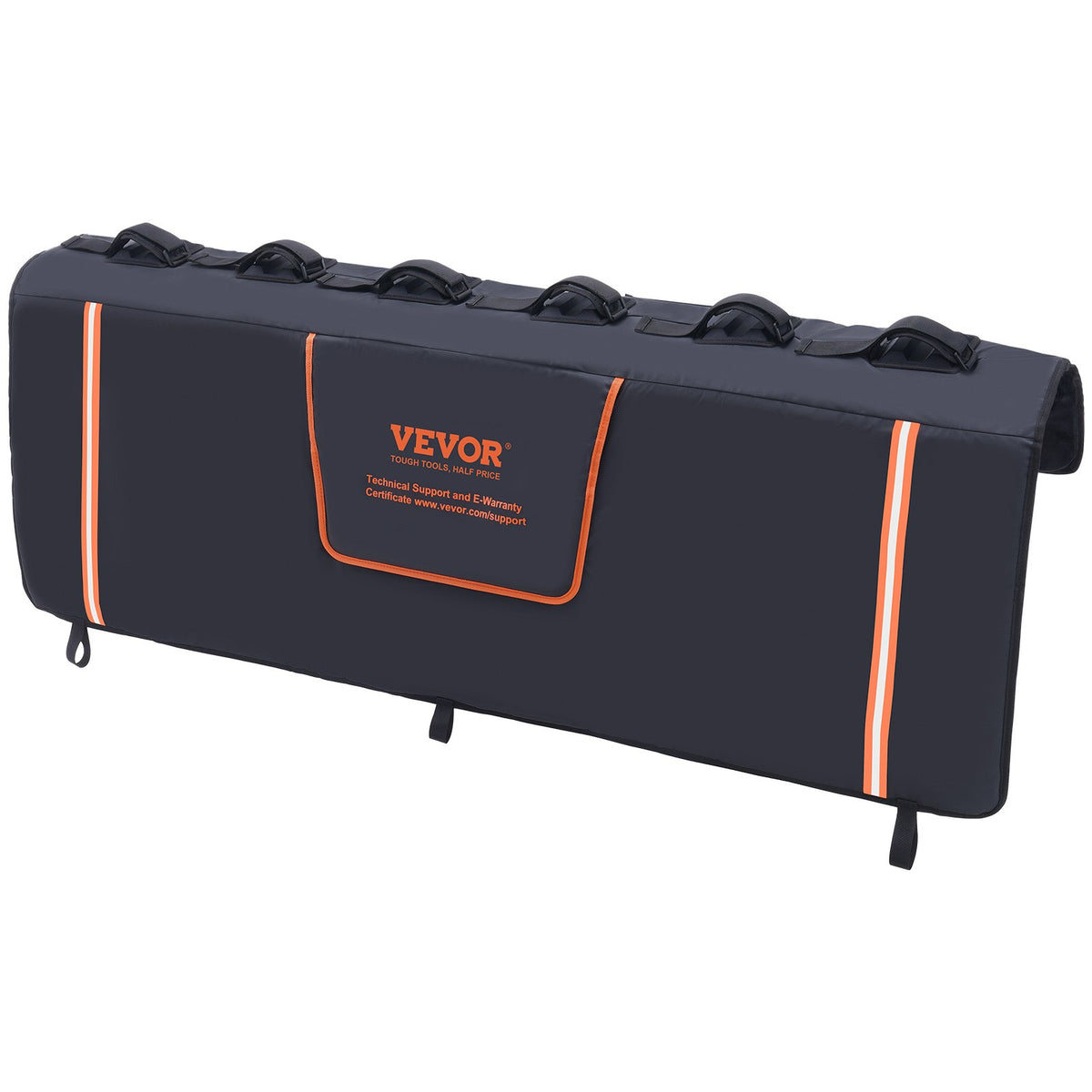 Tailgate Bike Pad, 62" Truck Tailgate Pad Carry 6 Mountain Bikes, Upgraded Grooves Tailgate Protection Pad V952-JQKWMD62INCH94P52V0
