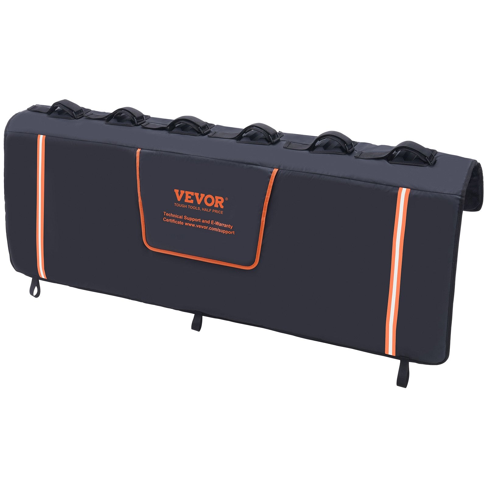 Tailgate Bike Pad, 62" Truck Tailgate Pad Carry 6 Mountain Bikes, Upgraded Grooves Tailgate Protection Pad V952-JQKWMD62INCH94P52V0