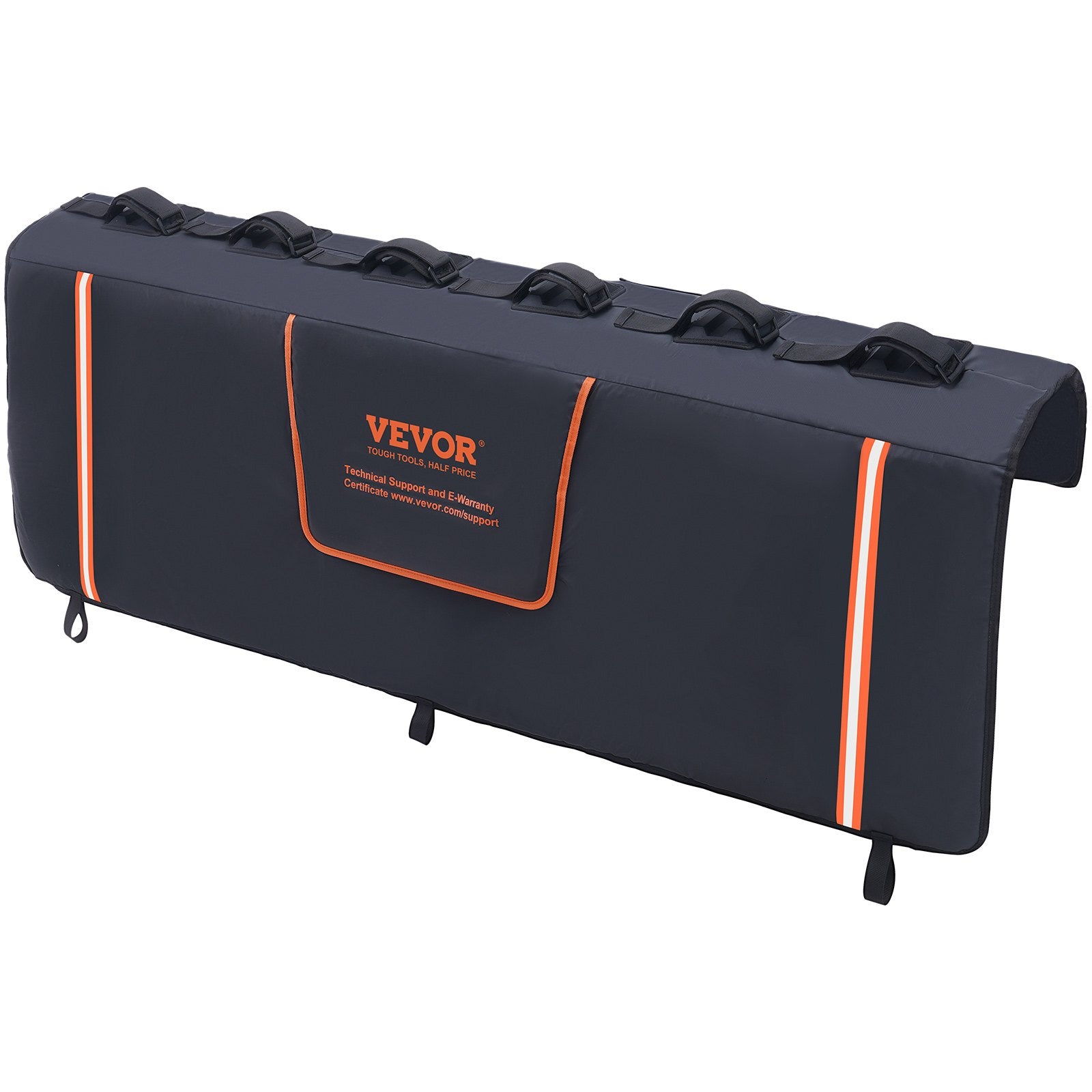 Tailgate Bike Pad, 62" Truck Tailgate Pad Carry 6 Mountain Bikes, Upgraded Grooves Tailgate Protection Pad V952-JQKWMD62INCH94P52V0
