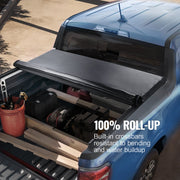 Truck Bed Cover, Roll Up Truck Bed Tonneau Cover, Compatible with 2009-2024 Ford F-150 Styleside Bed, for V952-JQSKCHBXGJQSDHHE9V0