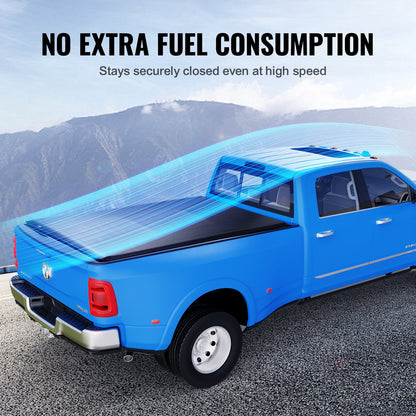 Truck Bed Cover, Roll Up Truck Bed Tonneau Cover, Compatible with 2002-2018 Dodge Ram 1500, 2003-2024 2500 V952-JQSKCHBXGJQSYTYBSV0