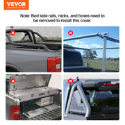 Truck Bed Cover, Roll Up Truck Bed Tonneau Cover, Compatible with 2019-2024 Chevy Silverado GMC Sierra 1500 V952-JQSKCHBXGJQSZJ02MV0