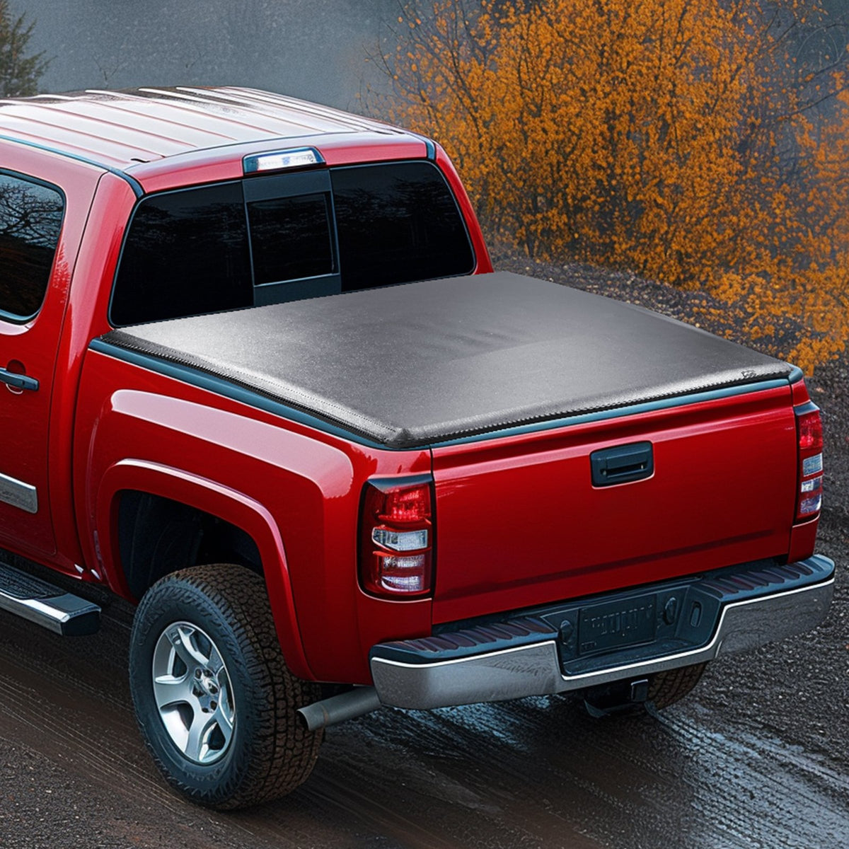 Truck Bed Cover, Roll Up Truck Bed Tonneau Cover, Compatible with 2019-2024 Chevy Silverado GMC Sierra 1500 V952-JQSKCHBXGJQSZJ02MV0