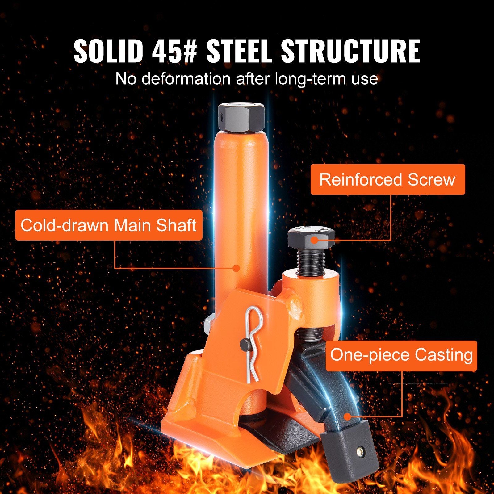Manual Tire Bead Breaker, 96.5-106.7 mm Tires Changer Tool with Rubber Pad, Protect Aluminum Alloy Hubs, V952-JQSTQPSJLHJLGPSH8V0