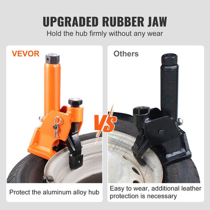 Manual Tire Bead Breaker, 96.5-106.7 mm Tires Changer Tool with Rubber Pad, Protect Aluminum Alloy Hubs, V952-JQSTQPSJLHJLGPSH8V0