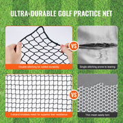 10x10ft Golf Practice Net Indoor Hitting Net for Baseball Hockey Soccer V952-JQW10X10YCDWM48OPV0