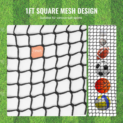 10x10ft Golf Practice Net Indoor Hitting Net for Baseball Hockey Soccer V952-JQW10X10YCDWM48OPV0