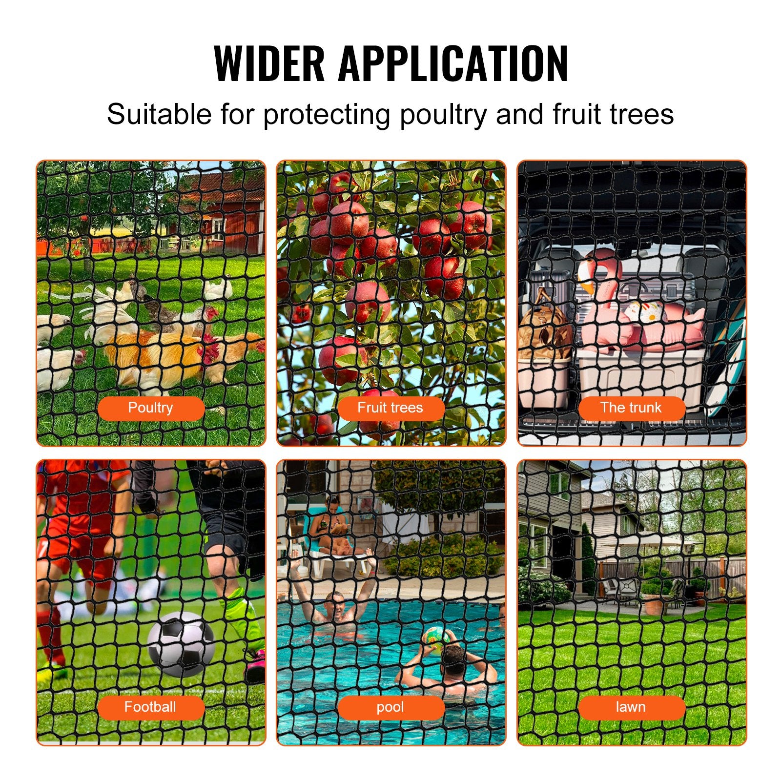 10x10ft Golf Practice Net Indoor Hitting Net for Baseball Hockey Soccer V952-JQW10X10YCDWM48OPV0