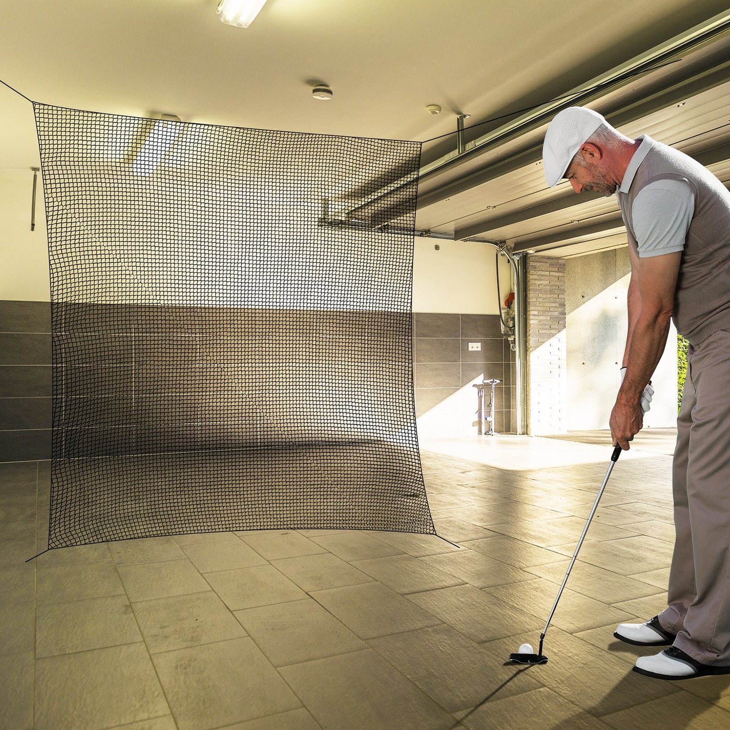10x10ft Golf Practice Net Indoor Hitting Net for Baseball Hockey Soccer V952-JQW10X10YCDWM48OPV0