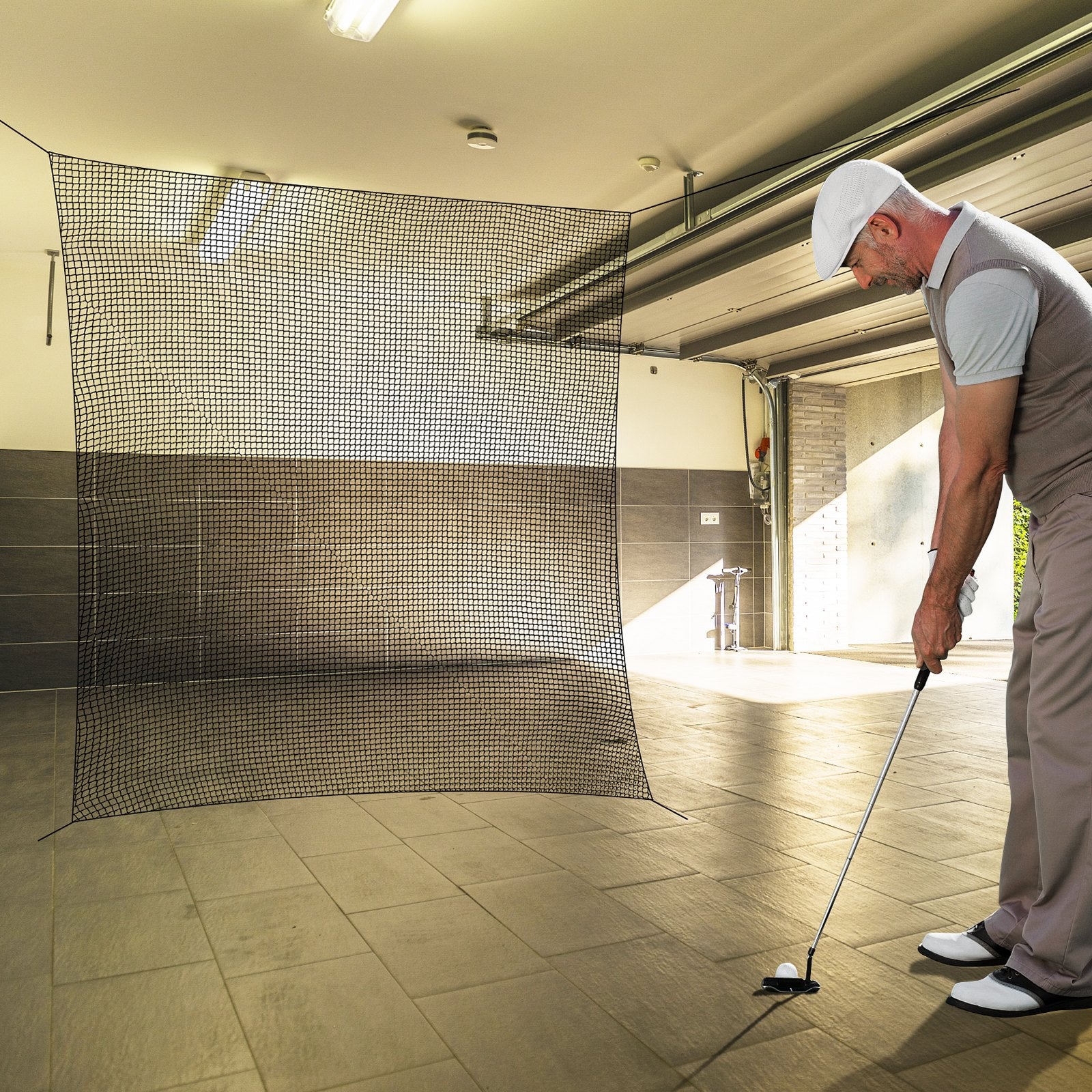 10x10ft Golf Practice Net Indoor Hitting Net for Baseball Hockey Soccer V952-JQW10X10YCDWM48OPV0