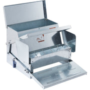 Automatic Chicken Feeder Galvanized Steel Poultry Feeder 25 lb 10 Chickens V952-JQWLQ25LBS00D0C1ZV0