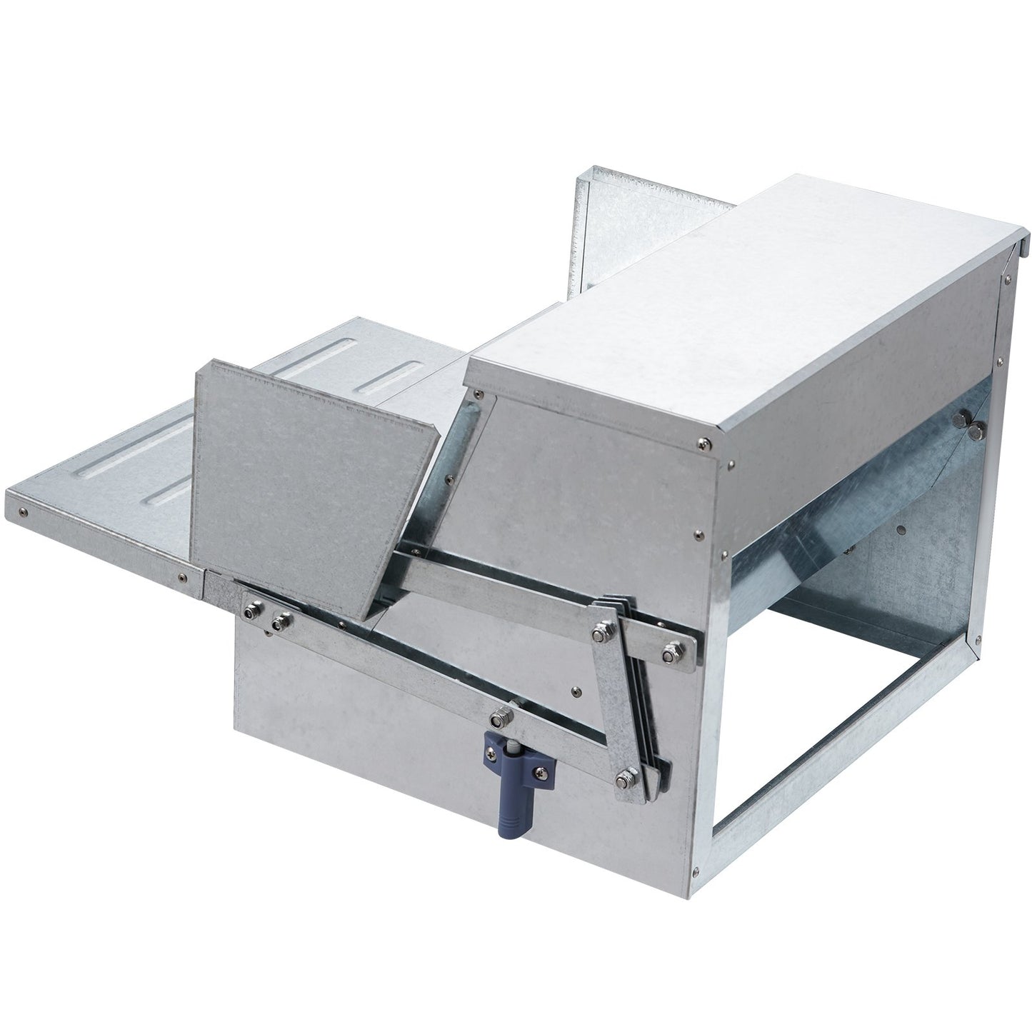 Automatic Chicken Feeder Galvanized Steel Poultry Feeder 25 lb 10 Chickens V952-JQWLQ25LBS00D0C1ZV0