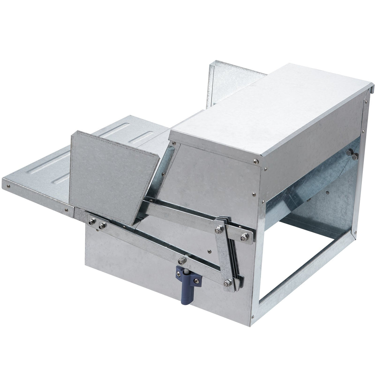Automatic Chicken Feeder Galvanized Steel Poultry Feeder 25 lb 10 Chickens V952-JQWLQ25LBS00D0C1ZV0