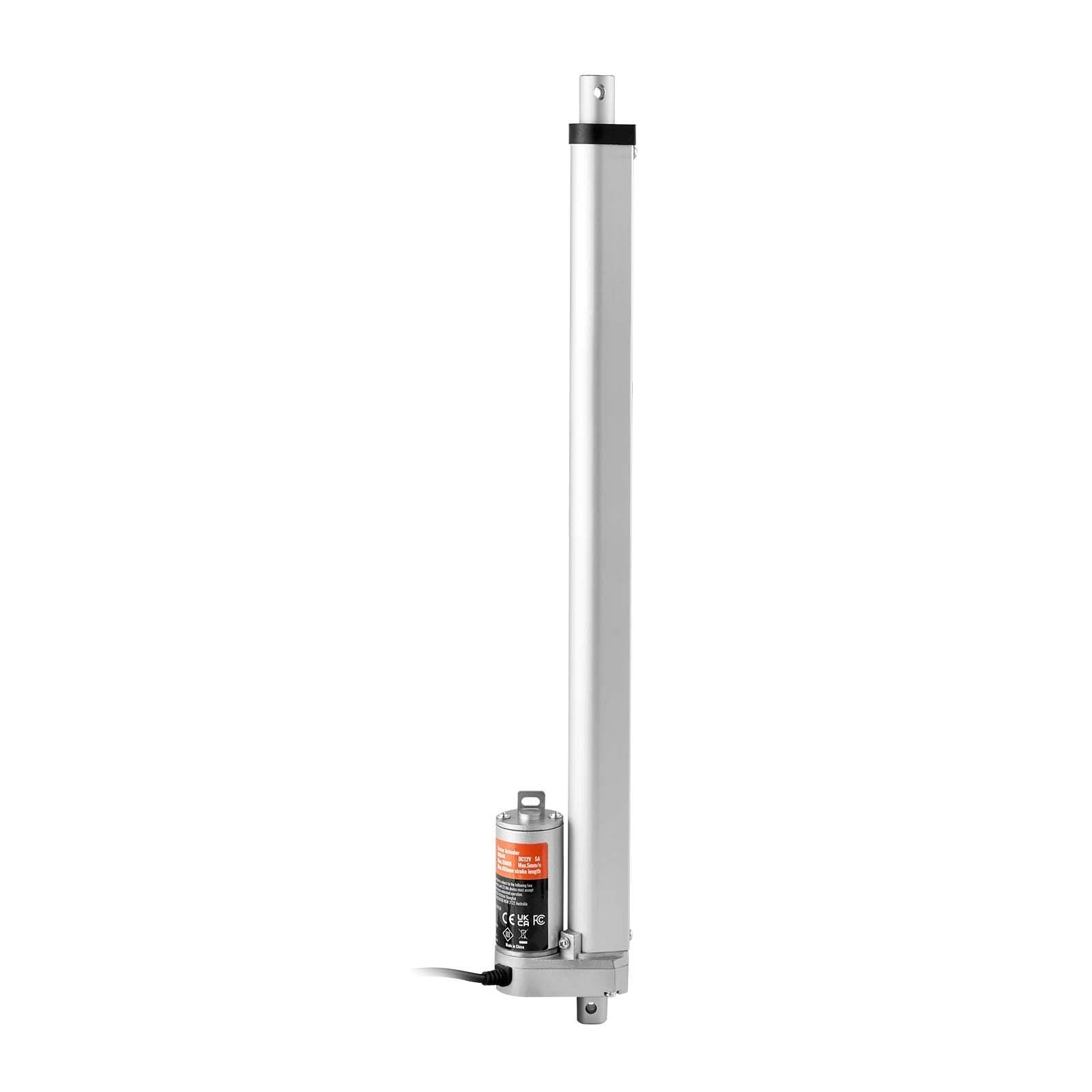 Linear Actuator 12V, 18 Inch High Load 330lbs/1500N Linear Actuator, 0.19"/s Linear Motion Actuator with V952-JQXXXZXQ18INN6V9SV9
