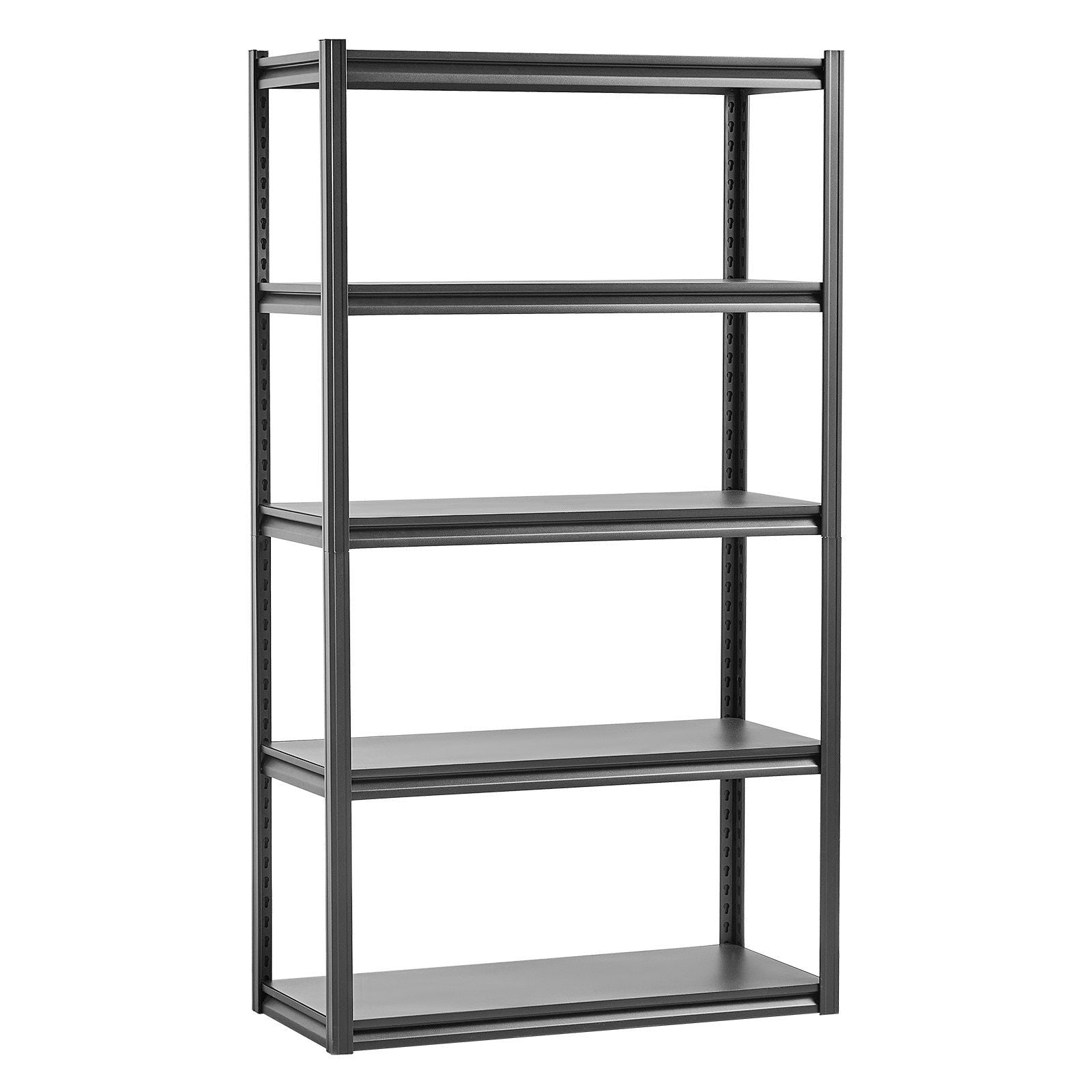 Storage Shelves, 2000 lbs, 5 Tier Garage Storage Shelving, 18" D x 40" W x 72" H Adjustable Metal Shelves for V952-JSBSXHJ184078VRULV0