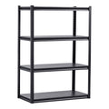 Storage Shelves, 2400 lbs, 4 Tier Garage Storage Shelving, 20" D x 40" W x 57" H Adjustable Metal Shelves for V952-JSBSXHJ20405S2LA2V0