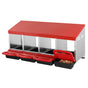 4-Compartment Chicken Nest Box Metal Box with Inclined Nesting Boxes V952-JSCDX1530INCI7BMTV0