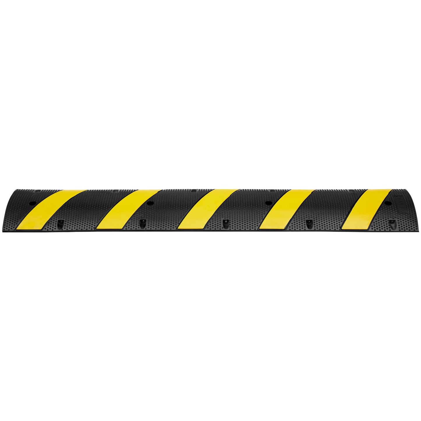 6 ft Rubber Speed Hump, 2 Channel, 10000 kg/axle Load Capacity Heavy Duty Traffic Speed Bump, with High V952-JSDDLBHQXJZTA4MA6V0