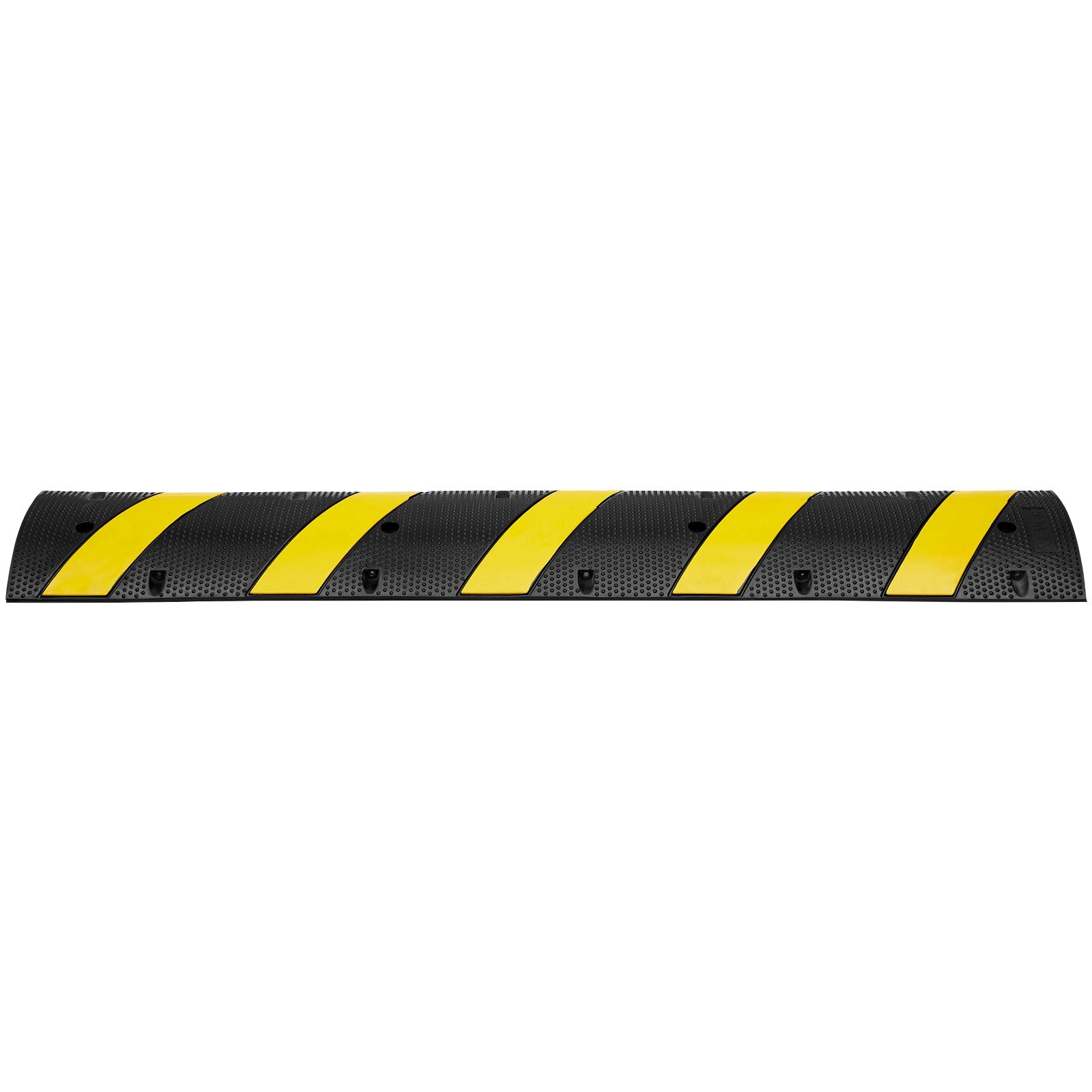 6 ft Rubber Speed Hump, 2 Channel, 10000 kg/axle Load Capacity Heavy Duty Traffic Speed Bump, with High V952-JSDDLBHQXJZTA4MA6V0