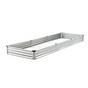 Metal Raised Garden Bed, 12 x 4 x 1 ft Outdoor Galvanized Planter Box, with Open Bottom, Large Planter Raised V952-JSFXZZCZFXDXNWRELV0