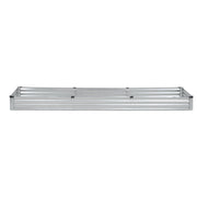 Metal Raised Garden Bed, 12 x 4 x 1 ft Outdoor Galvanized Planter Box, with Open Bottom, Large Planter Raised V952-JSFXZZCZFXDXNWRELV0