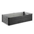Metal Raised Garden Bed, 6 x 3 x 1.5 ft Outdoor Galvanized Planter Box, with Open Bottom, Large Planter V952-JSFXZZCZFXSHLZRC4V0