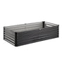 Metal Raised Garden Bed, 6 x 3 x 1.5 ft Outdoor Galvanized Planter Box, with Open Bottom, Large Planter V952-JSFXZZCZFXSHLZRC4V0