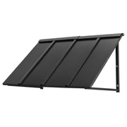 Fixed Metal Awning 1125 x 610 mm, Window Awning Door Canopy, Stable Triangle Steel Frame Awnings for Doors V952-JSGDSZYP44INH0EP0V0