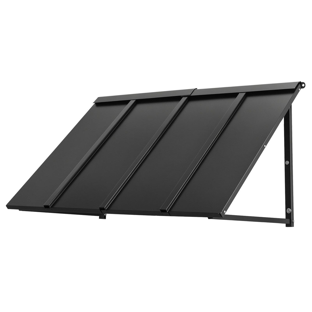 Fixed Metal Awning 1125 x 610 mm, Window Awning Door Canopy, Stable Triangle Steel Frame Awnings for Doors V952-JSGDSZYP44INH0EP0V0